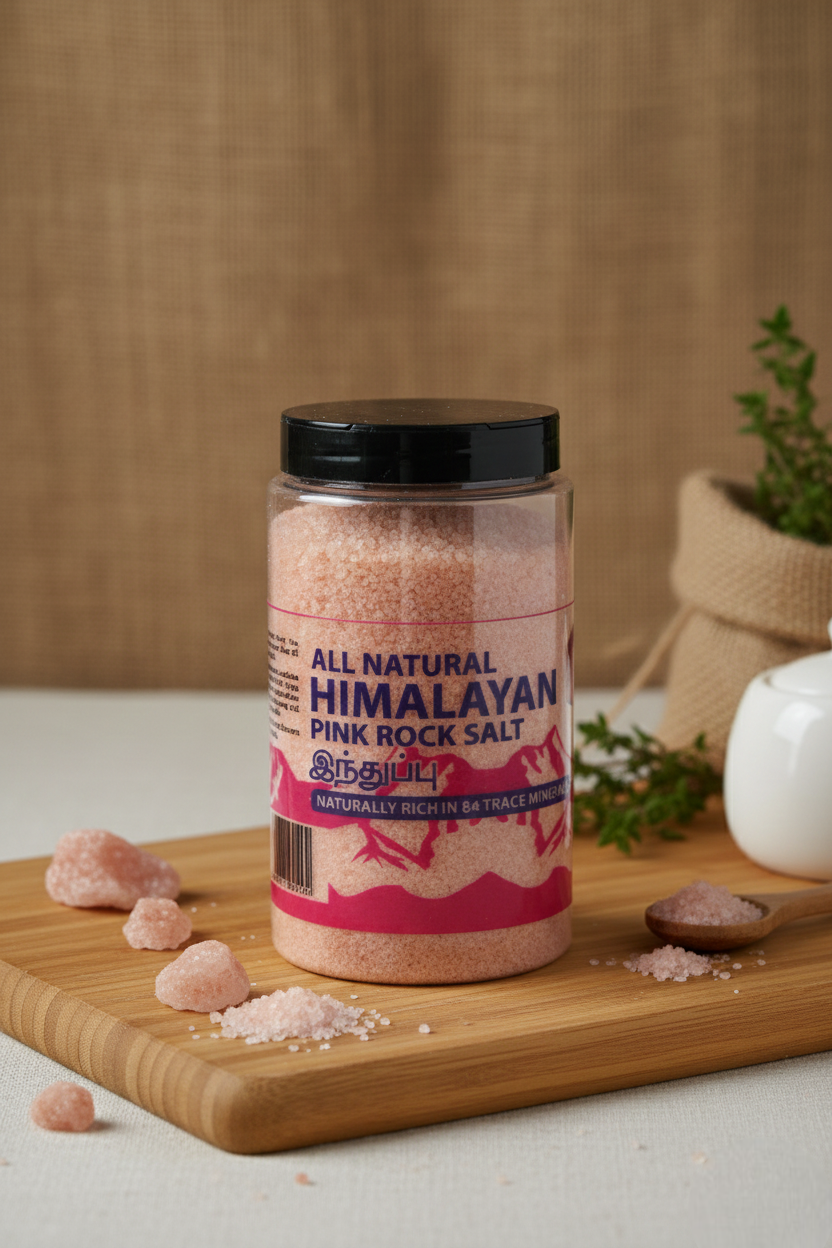 Mogi Himalayan Pink Rock Salt – Premium Jar Pack