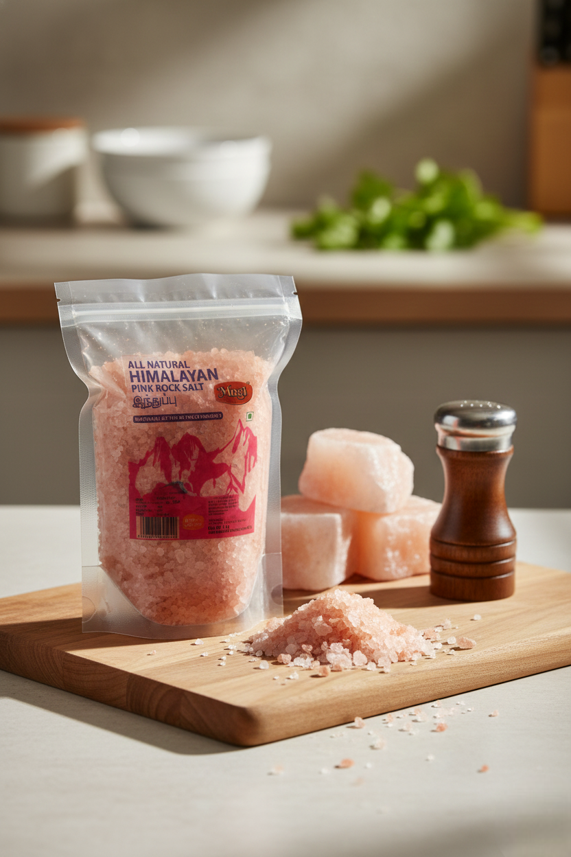 Mogi Himalayan Pink Rock Salt – Natural & Unrefined