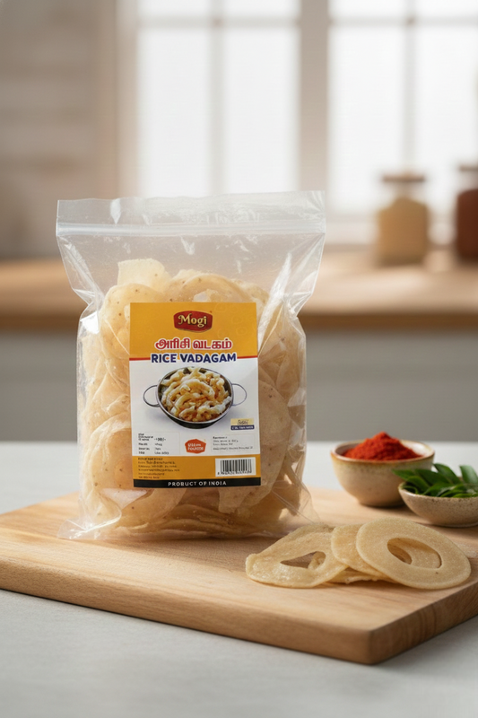 Mogi Rice vadhal – Traditional Fryums